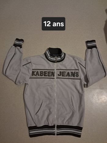 Sweat/veste kabeen boy 12ans