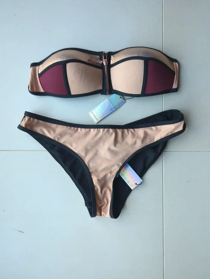 Maillot de bain bandeau Primark neuf taille 42 40