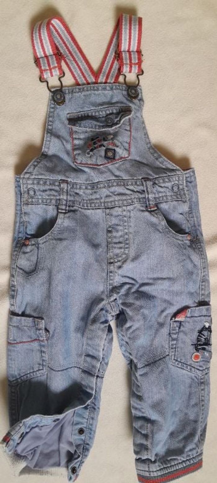 Salopette Mixte en jean 18-24 mois