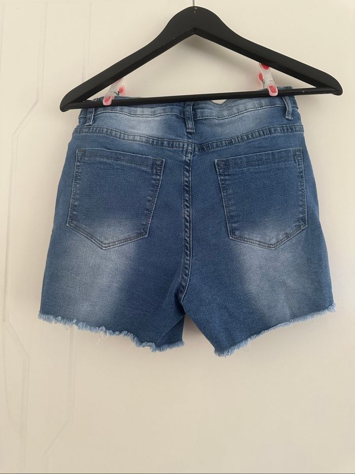 Short bleu 14 ans shein - photo numéro 2