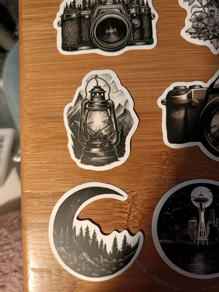 Stickers décors paysages en noirs et blancs - photo numéro 7
