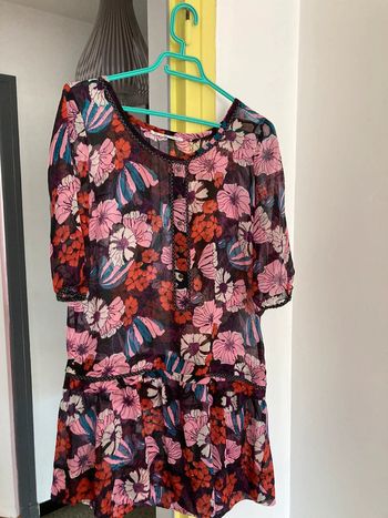 Blouse  fleurie DDP taille 38!