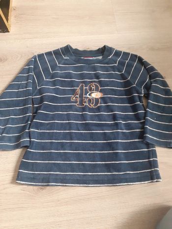 Haut de pyjama polaire 4ans