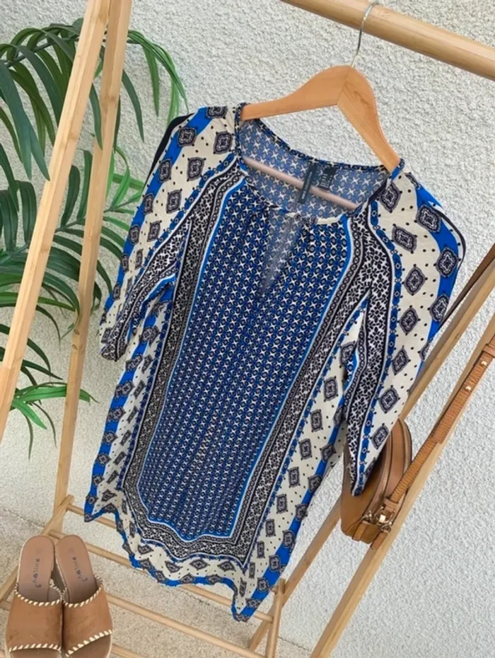 Robe fluide Mango mi-saison