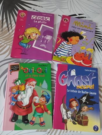 Lot de 4 livres