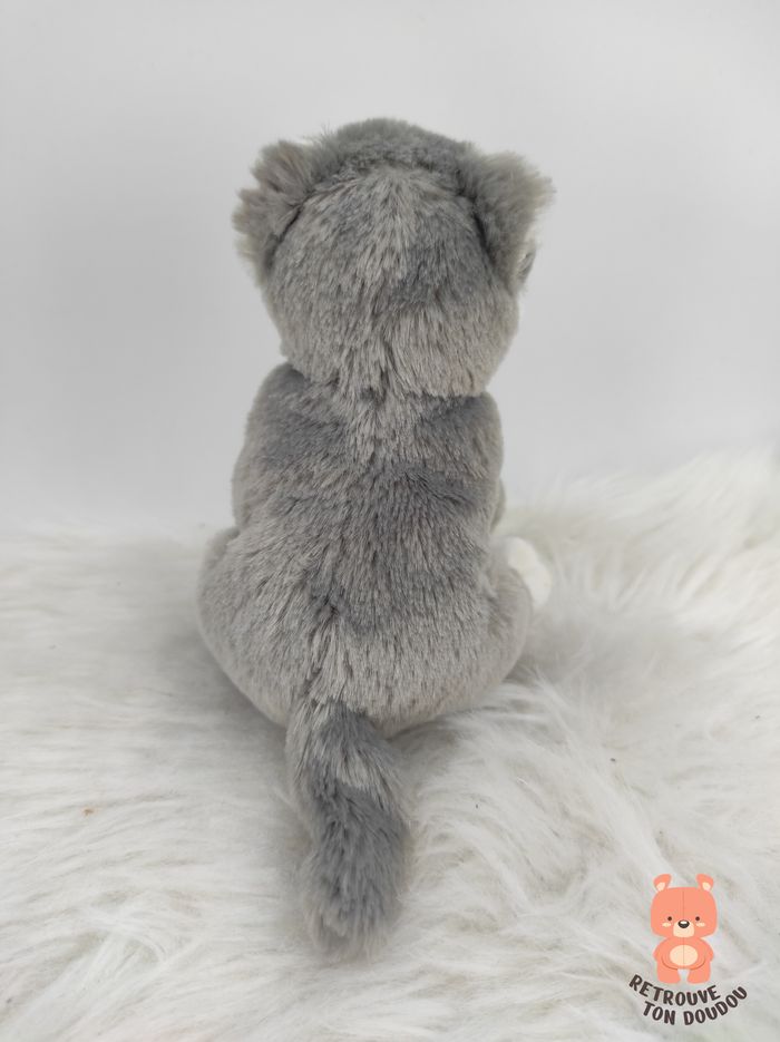 Peluche Husky gris blanc Créations Dani - photo numéro 2
