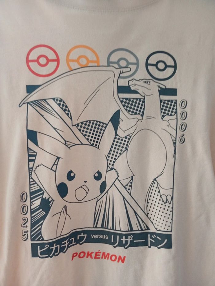 Haut manche longue pokémon 10 ans - photo numéro 2