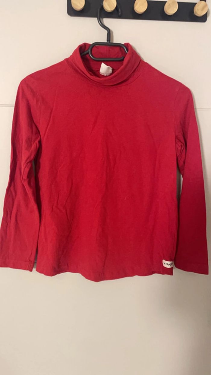 Sous-pull Zara rouge – taille 11/12, très bon état