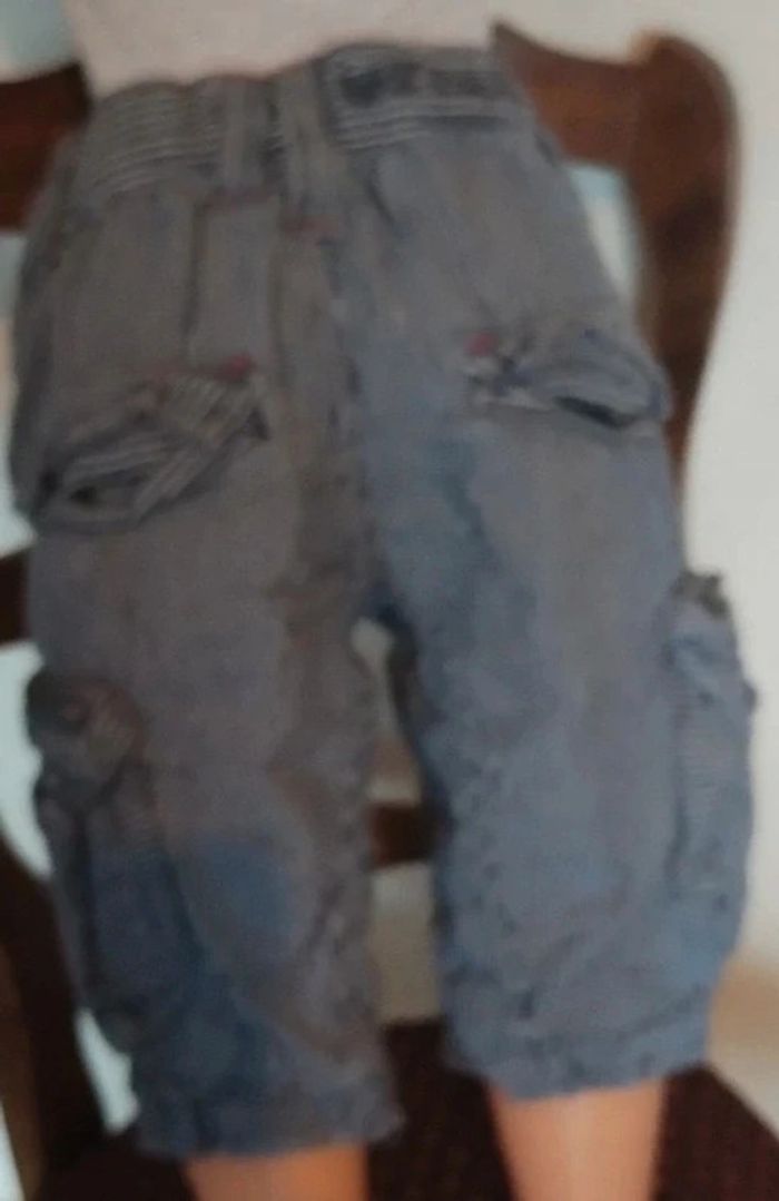 Short bermuda cargo rayé - photo numéro 4