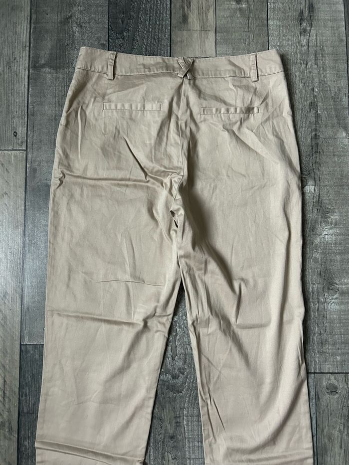 Pantalon chino beige Mim taille 36 - photo numéro 3