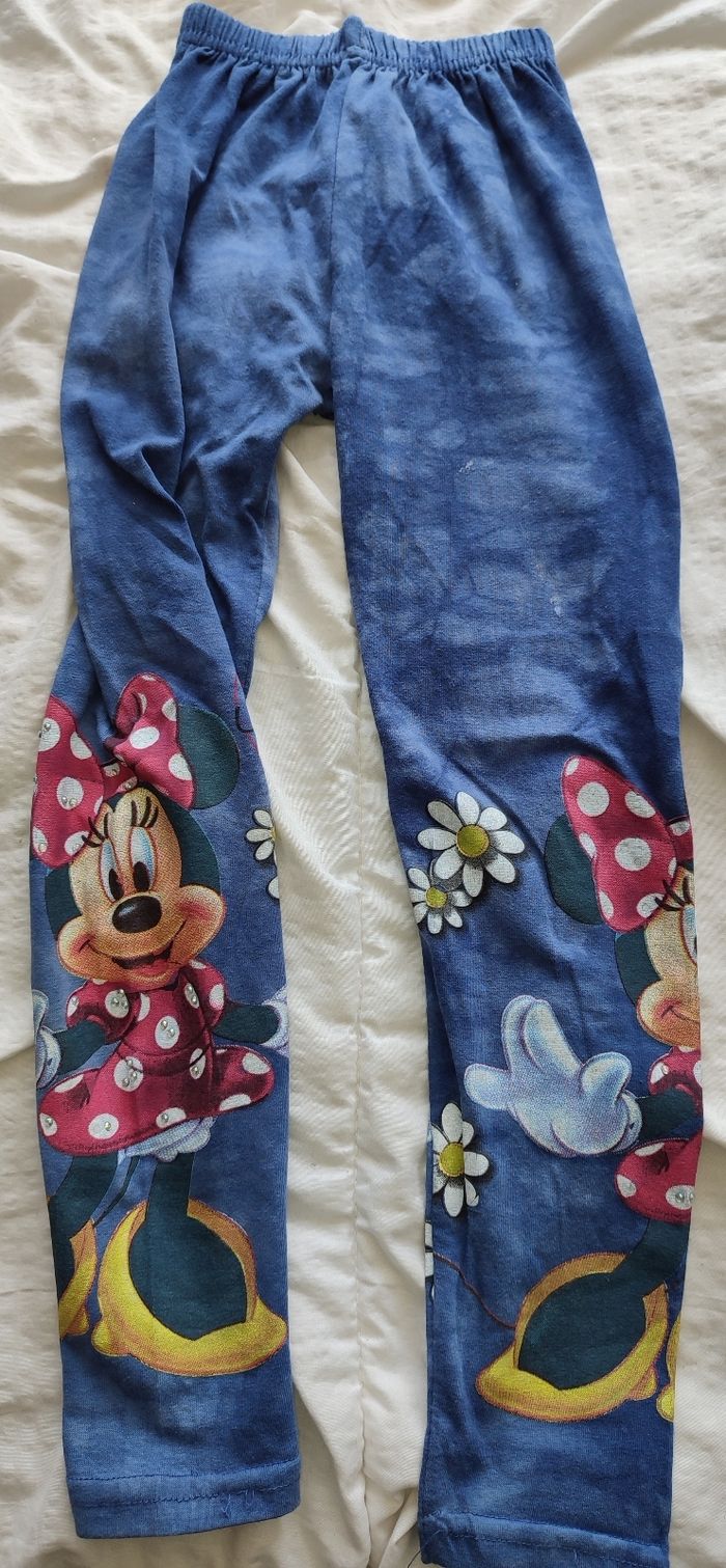 Legging fille 8 ans - Minnie / Disney - photo numéro 2