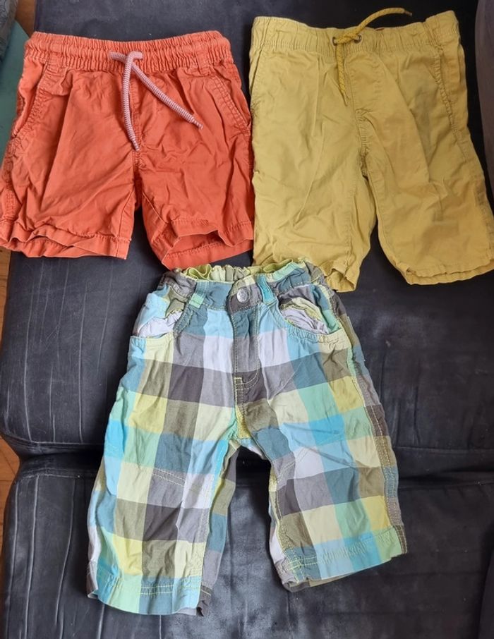 Lot de 3 shorts