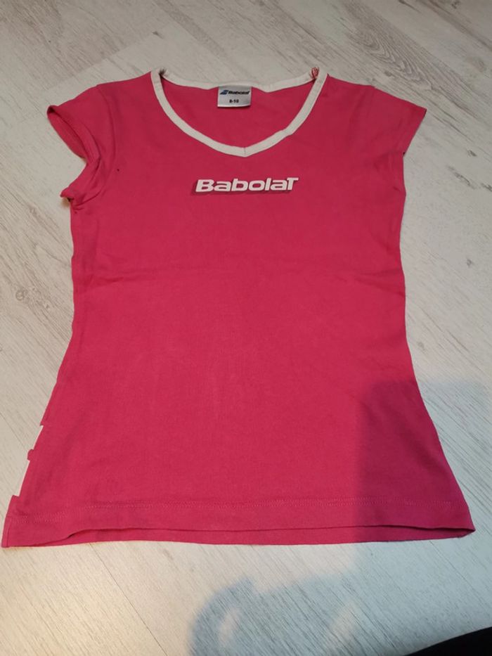 Tee shirt fille Babolat 8/10 ans
