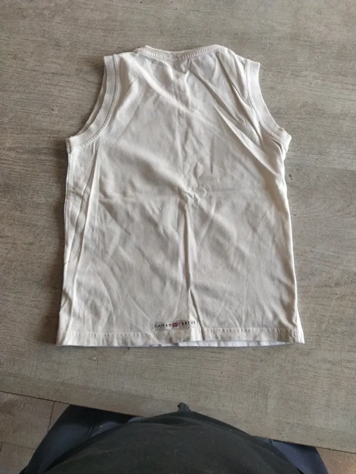 Tee shirt sans manche - photo numéro 2