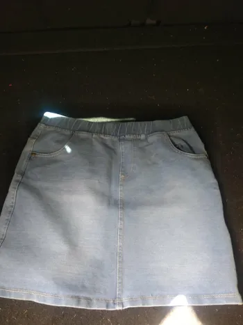 Jupette Jean 12 ans Bleu ciel