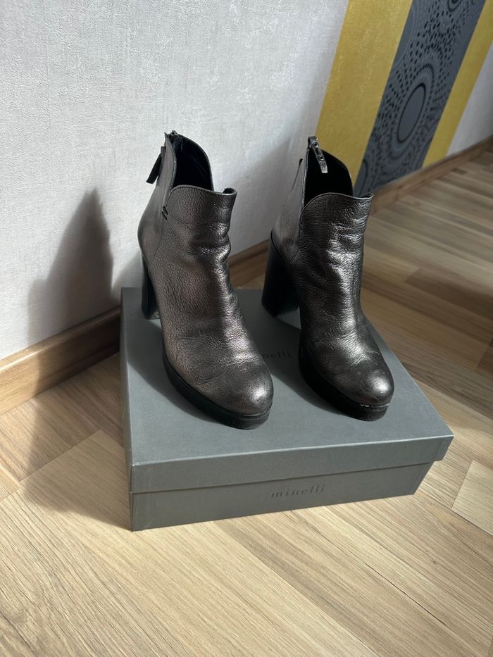 Bottines à talon minelli - photo numéro 2