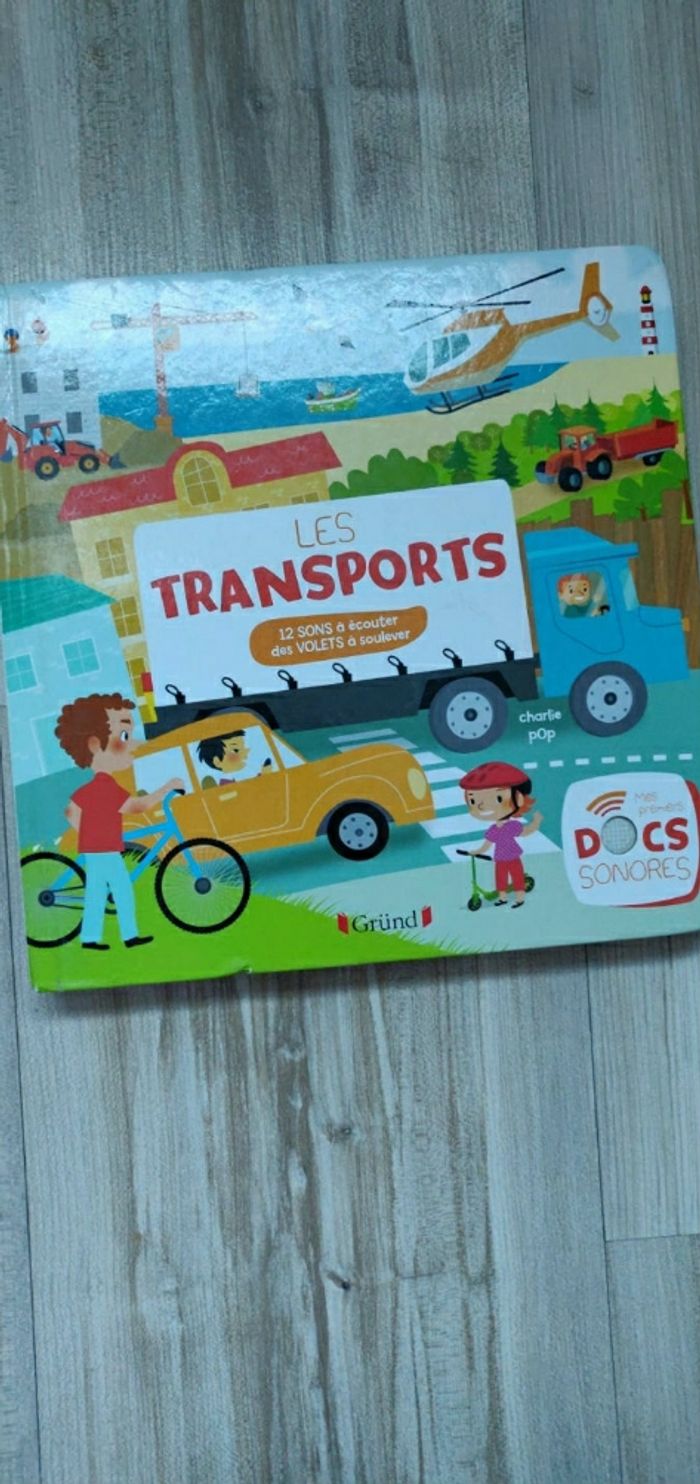 Livre sonore les 12 sons a écouter des volets a soulever