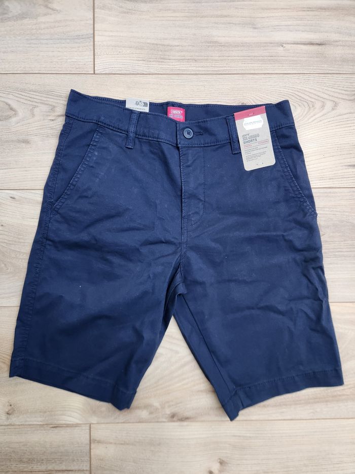 Short chino Levi's XX Chino III bleu marine - photo numéro 1