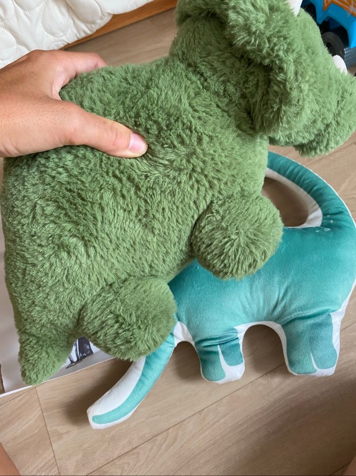 Lot de deux peluche et une affiche dinosaure - photo numéro 6