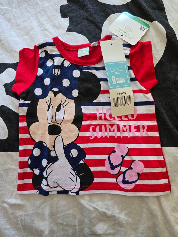 T-shirt minnie 6mois