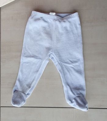 Pantalon éponge ciel 6/9mois