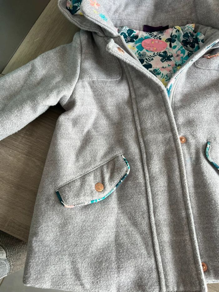 Manteau fille hiver 18 mois sergent major - photo numéro 3