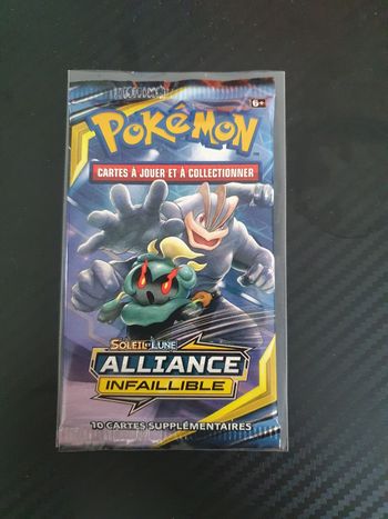 Booster pokemon alliance infaillible illustration marshadow et makogneur sl10