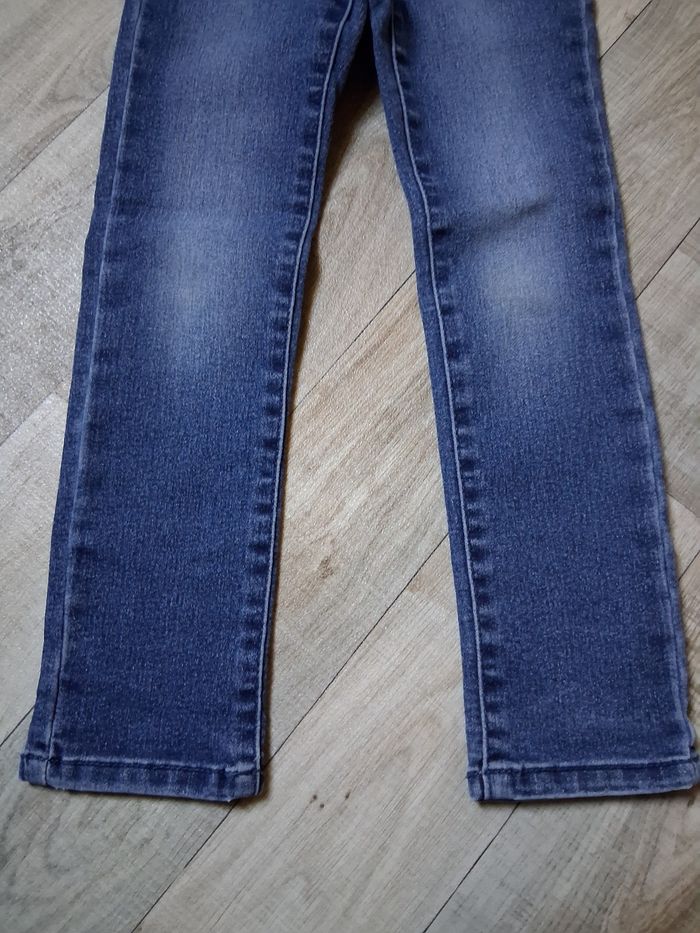 Jean slim fille bleu 5 ans - photo numéro 2