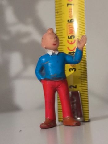 Vintage Figurine PVC  tintin