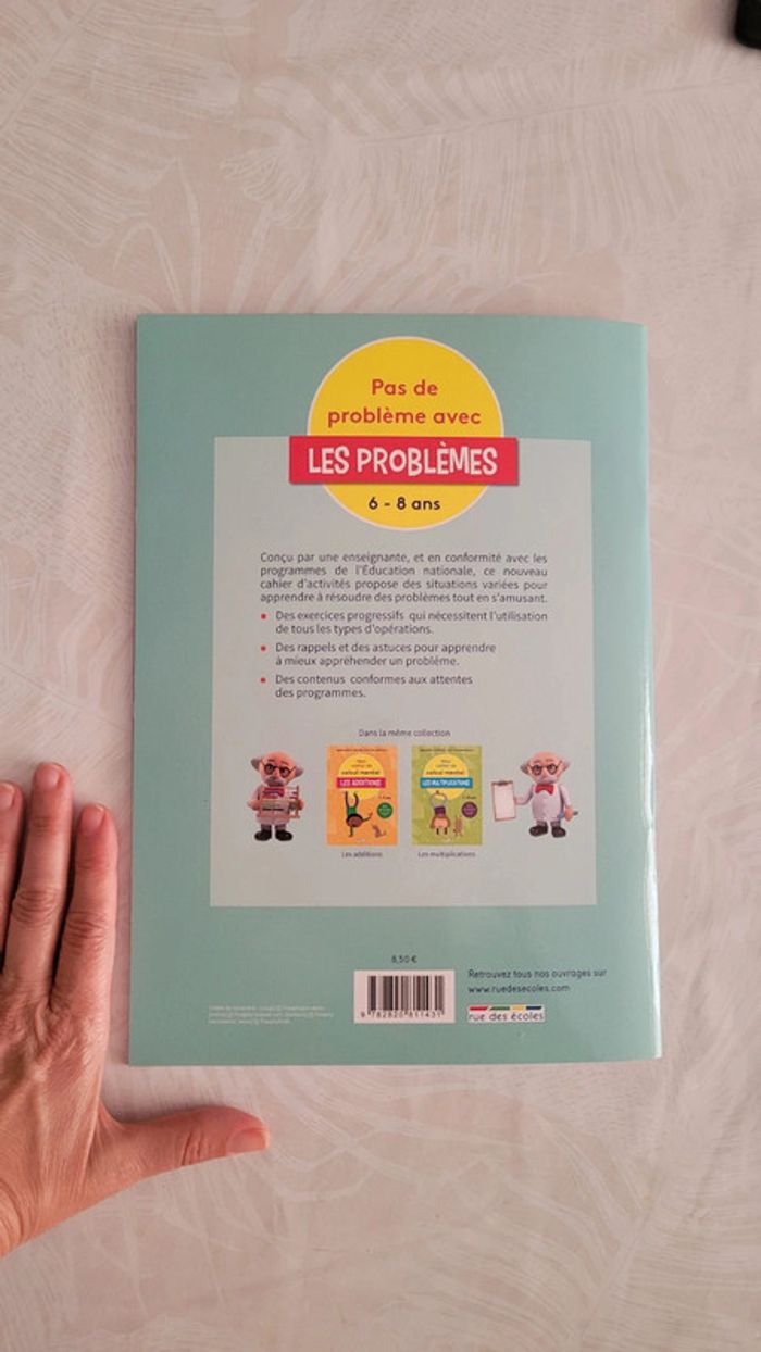 Cahier Neuf " pas de problème avec les problèmes" 6-8 ans CE1 CE2 - photo numéro 3