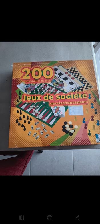 Boîte de jeux de société neuf