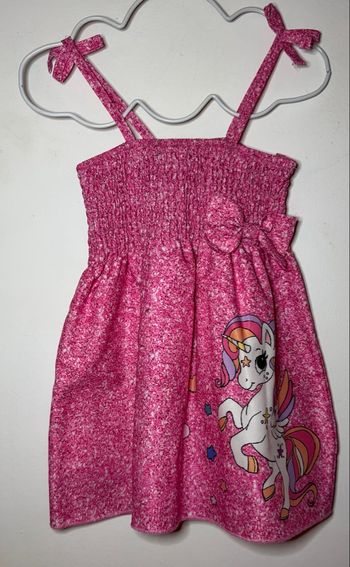 Robe licorne rose /