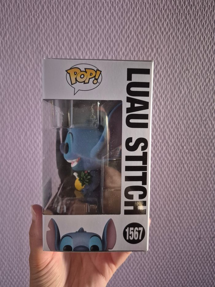 Funko pop Disney luau stitch flocked 1567 - photo numéro 4