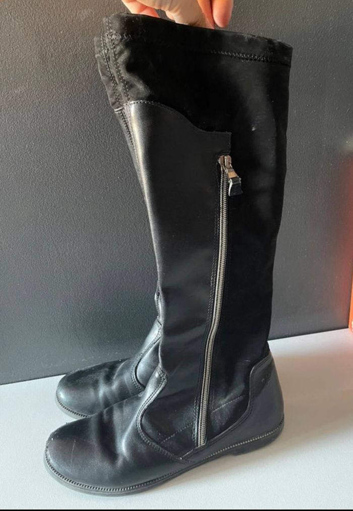 Bottines mi-hautes fille