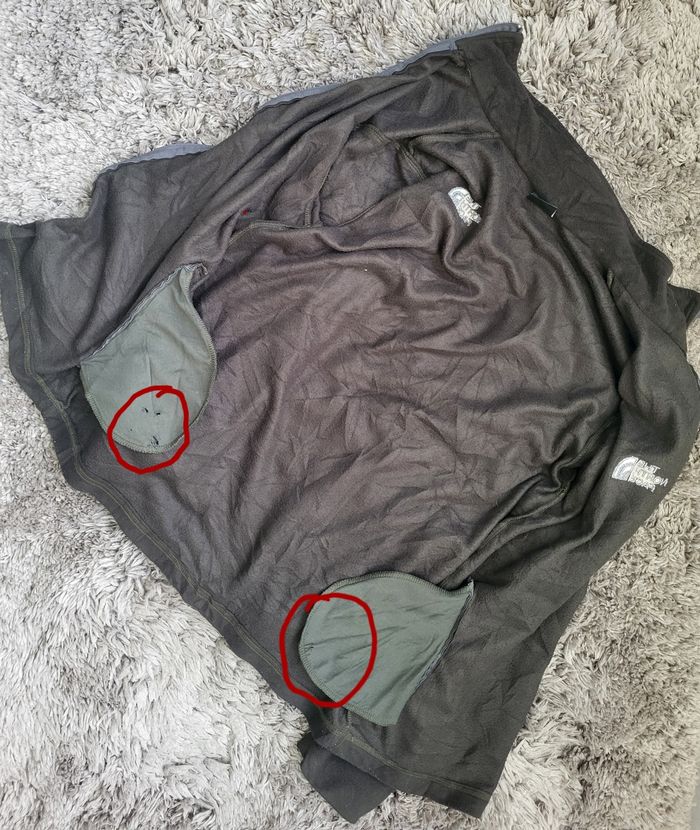 🖤 Veste Polaire The North Face – Summit Series POLARTEC – Taille XXL – Gris Anthracite/Noir - photo numéro 8