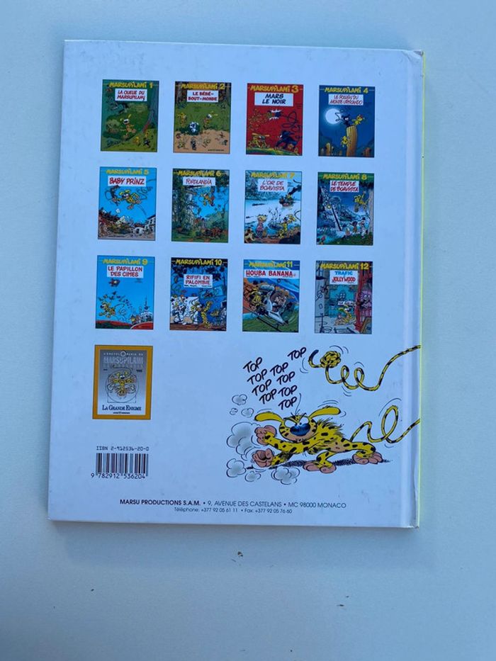 Livre Marsupilami 12 trafic à Jollywood - photo numéro 3