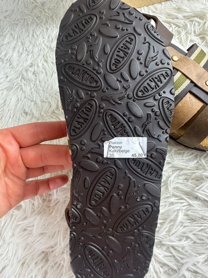 Paire de sandales Plakton taille 35 - photo numéro 4