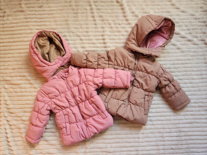 Lot 2 doudounes Orchestra bébé fille – 6 mois 👶🧥