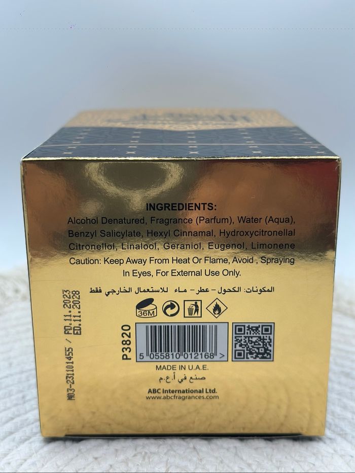 Al wataniah - sultan al Lail - eau de parfum 100 ml - neuf scellé - photo numéro 4