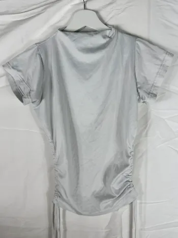T-shirt blanc dos nu SHEIN