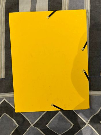 Pochette neuve de rangement avec élastique exacompta