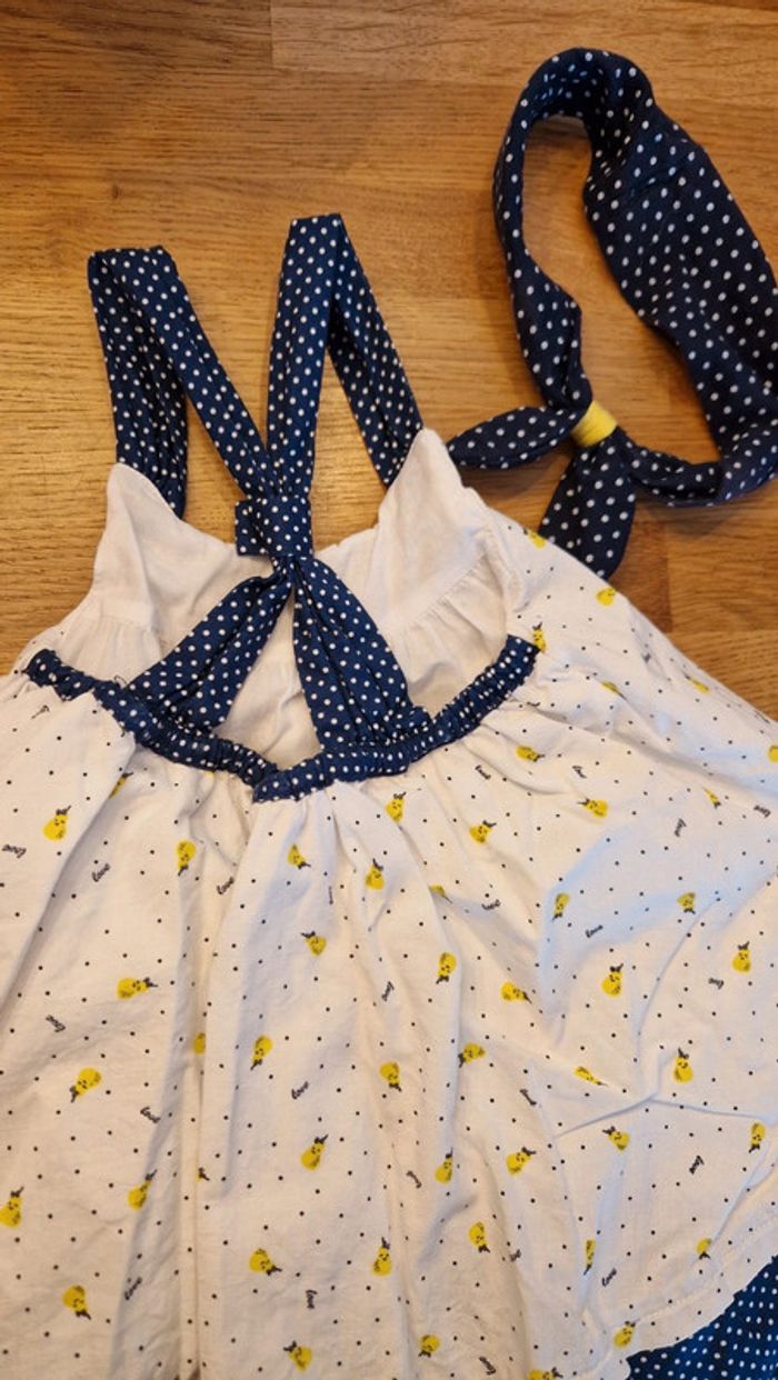 Ensemble robe citron + son bandeau - photo numéro 4