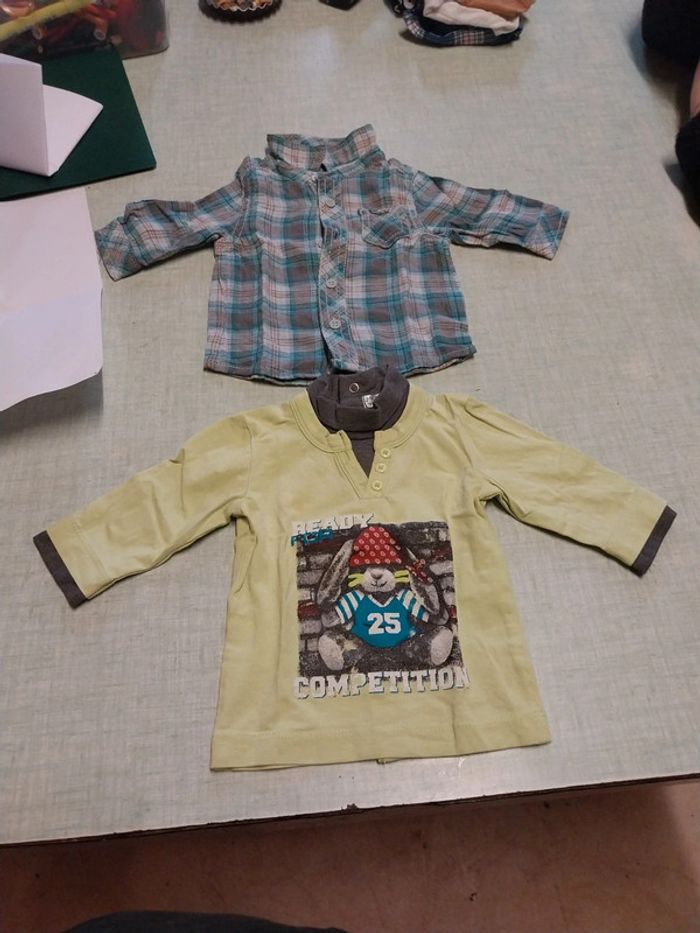 Lot Tee-shirt et chemise