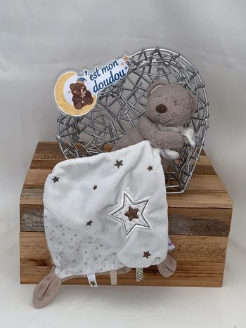 POM13 doudou ours pommette