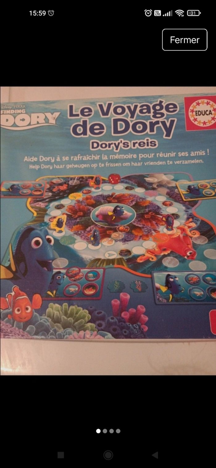 Jeux de société Dory