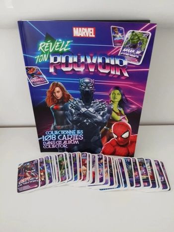 Cartes Marvel Leclerc 2021