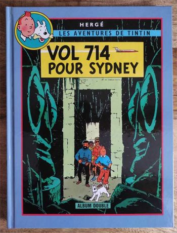 Vol 714 pour Sydney + Tintin et les Picaros (double BD 1988)