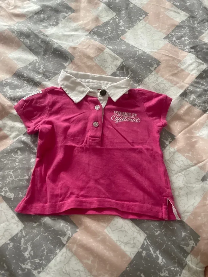Haut fille polo