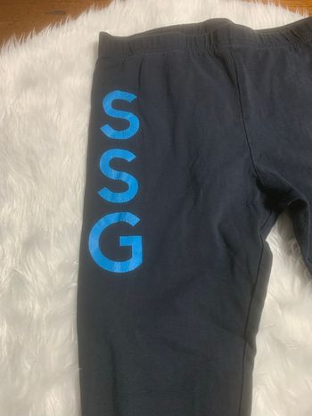 Leggings fille bleu marine