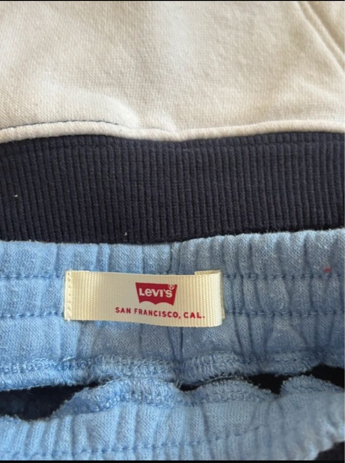 Ensemble garçon bébé  Levî’s 6 mois bleu marine presque neuf - photo numéro 2